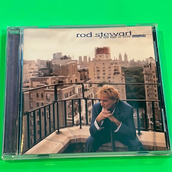 Rod Stewart If We Fall In Love Tonight CD - Picture 1 of 4